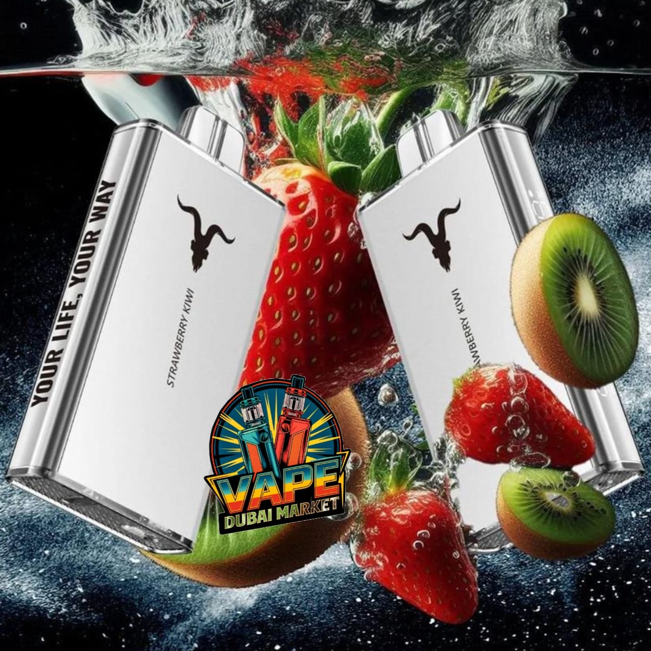 Ignite V250 25000 Puffs Vape, Rechargeable, Strawberry Flavors