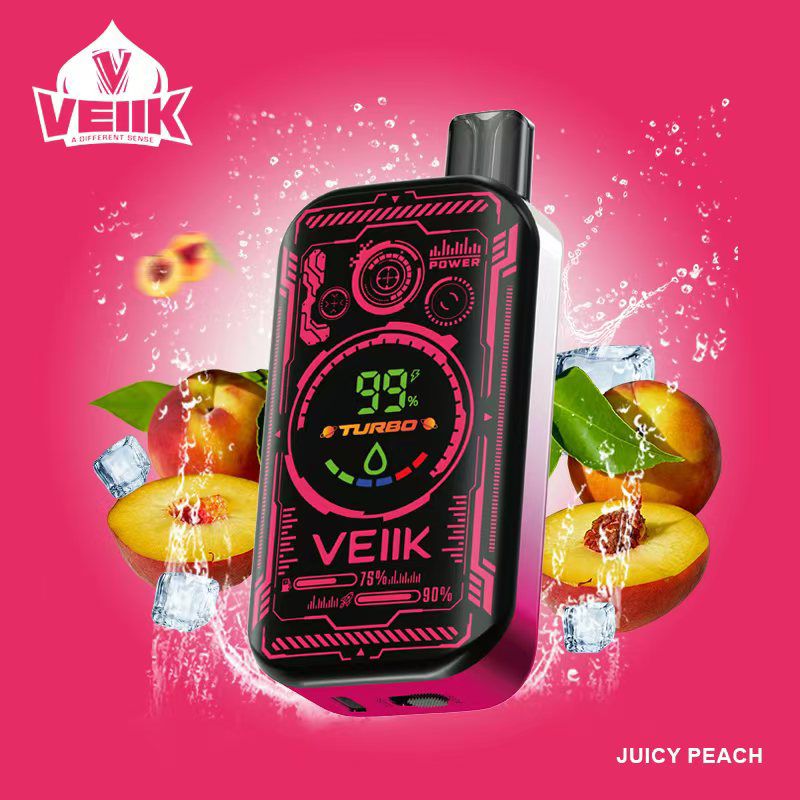 VEIIK Space Mist 25000 Puffs Juicy Peach Disposable Vape Dubai – Sweet Peach Flavor