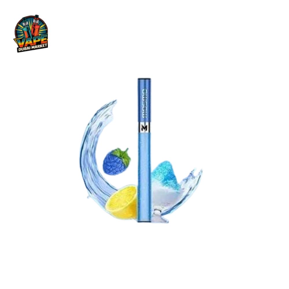 Mosmo Stik 50mg Blueberry Lemon Ice disposable vape 500 puffs with lemon berry flavor