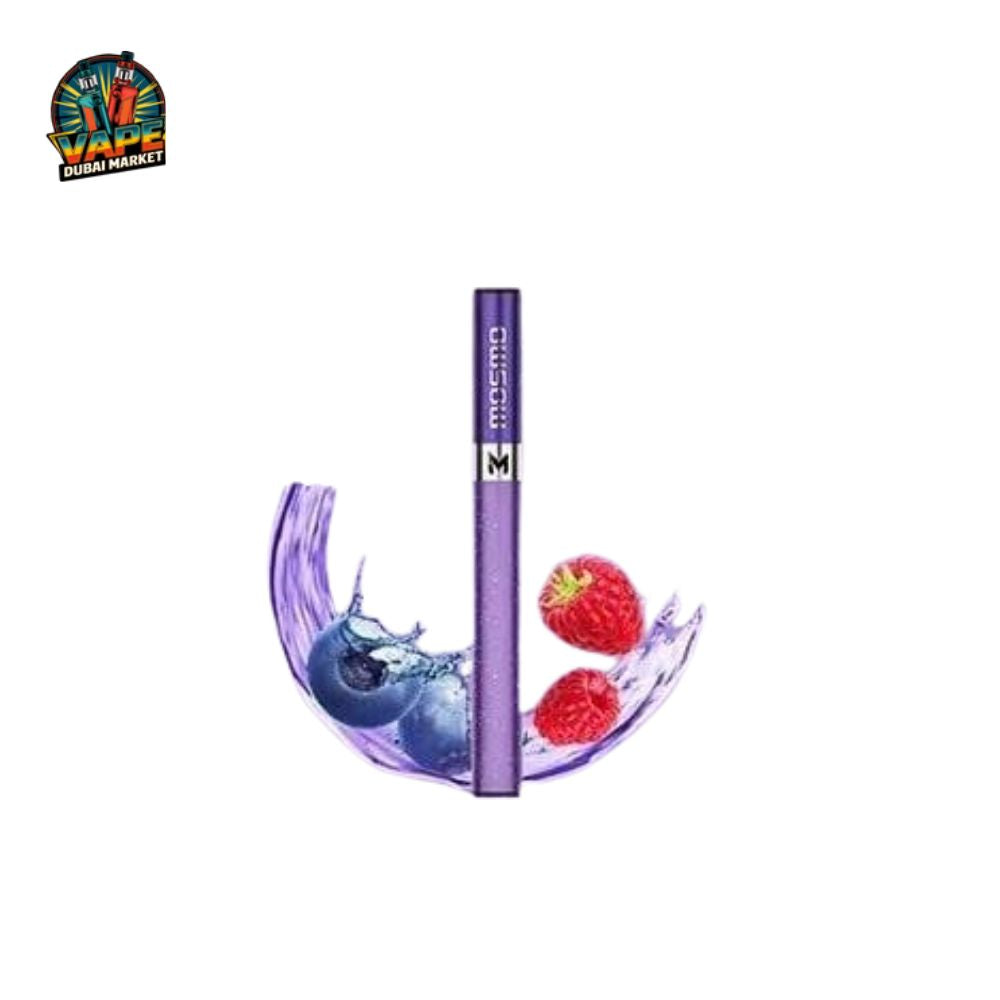 Mosmo Stik 50mg Blueberry Strawberry disposable vape 500 puffs with berry mix flavor