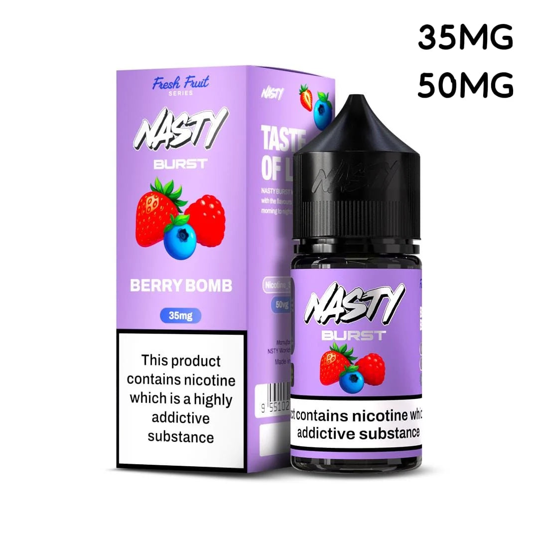 Nasty Juice BURST Salt Nic E-Liquid 30ml (35mg & 50mg)