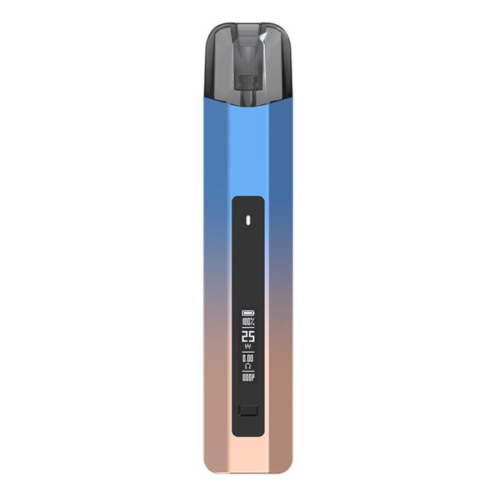 SMOK Nfix Pro Kit blue gold color device front view