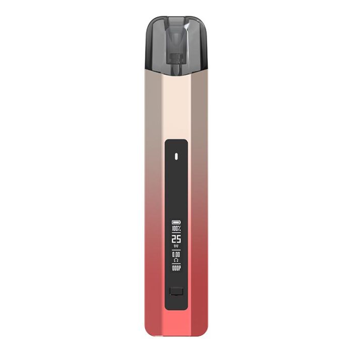 SMOK Nfix Pro Kit pod vape gold red color front view