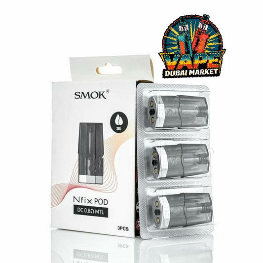SMOK Nfix replacement pods 3 pack with box Vape Dubai Market