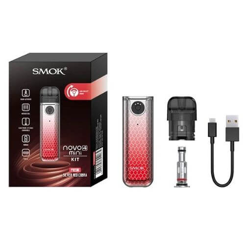 Buy SMOK Novo 4 Mini Pod Kit 900mAh | Adjustable Airflow