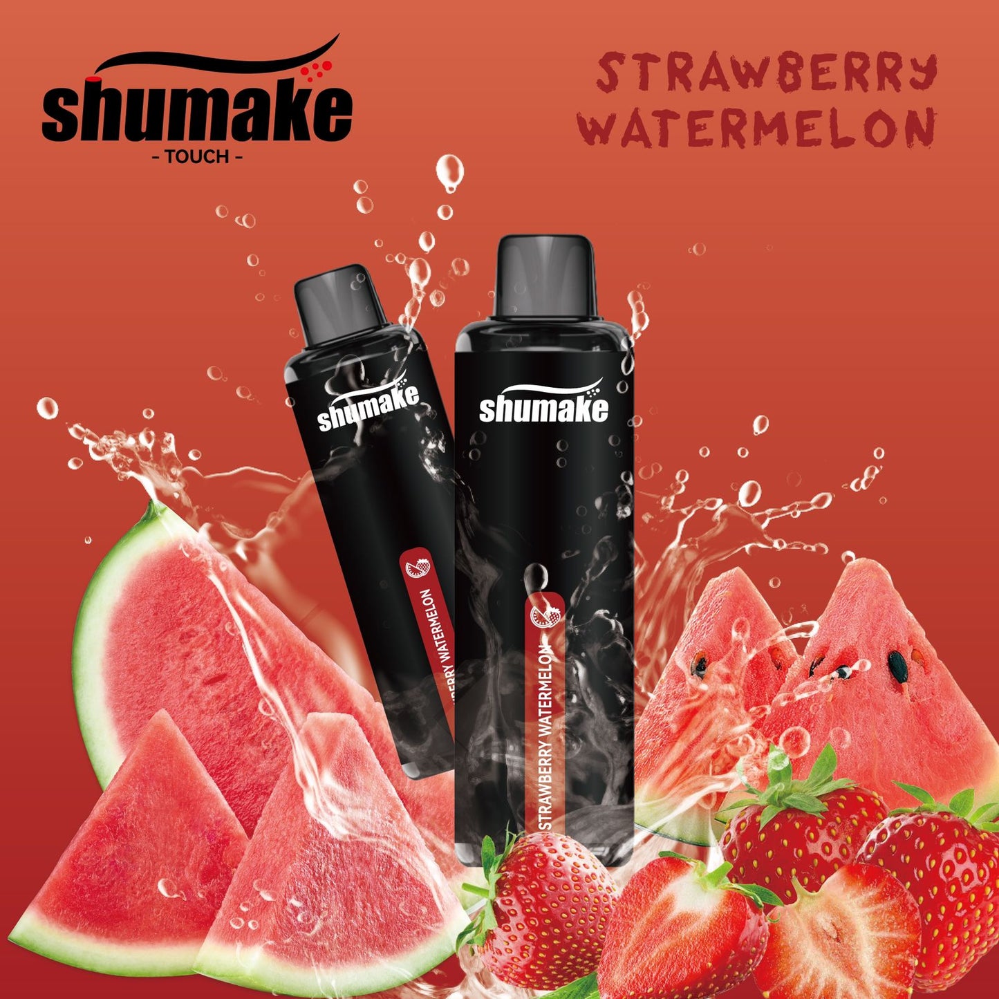 Shumake Strawberry Watermelon – disposable vape with strawberry watermelon flavor