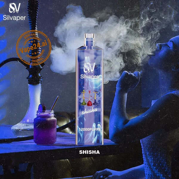 Silvaper Shisha 12000 puffs disposable vape with shisha flavor