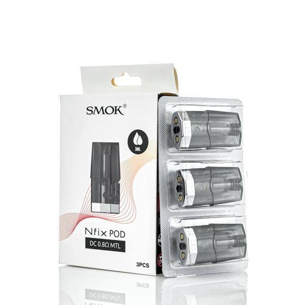 SMOK NFIX Replacements Pods 2023Smok nfix pod