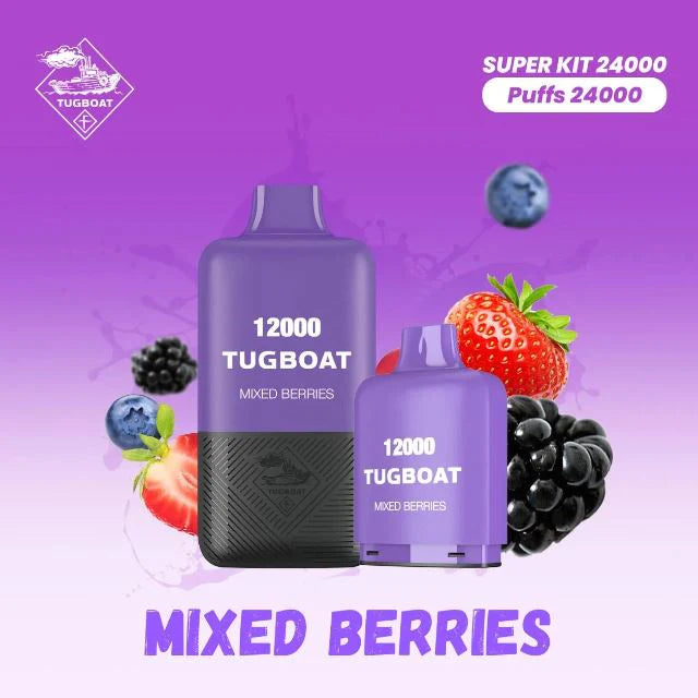 Tugboat Super 24000 Puffs Disposable Vape