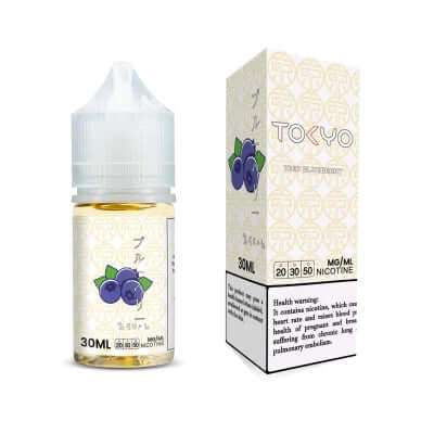 Tokyo Blueberry e-liquid bottle and box 30ml Vape Dubai Market