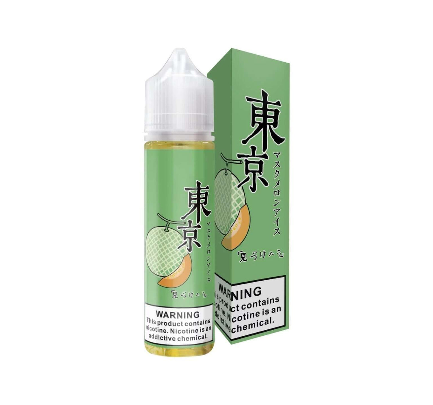Tokyo muskmelon ice e-liquid 60ml bottle and box Japan vape juice