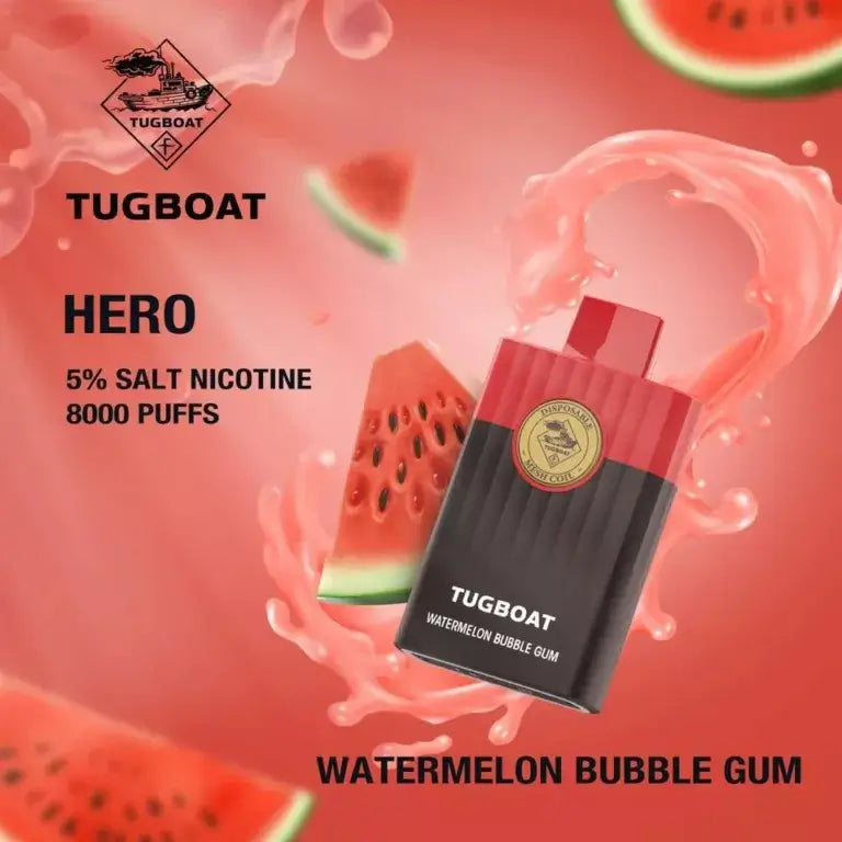 Tugboat Hero 8000 Puffs Disposable Vape in Dubai, UAE - Best Offers on TUGBOAT - HERO Pod KitTUGBOAT