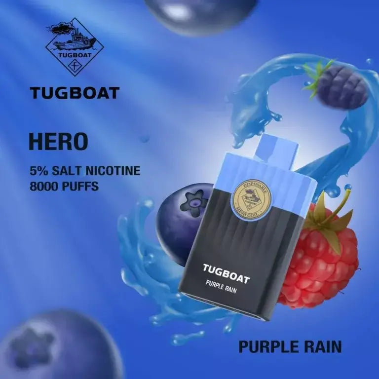 Tugboat Hero 8000 Puffs Disposable Vape in Dubai, UAE - Best Offers on TUGBOAT - HERO Pod KitTUGBOAT