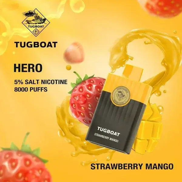 Tugboat Hero 8000 Puffs Disposable Vape in Dubai, UAE - Best Offers on TUGBOAT - HERO Pod KitTUGBOAT