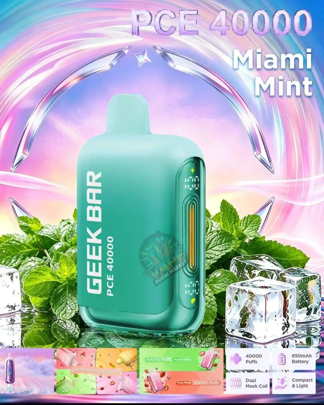 GEEK BAR PCE 40000 Puffs 50mg Disposable Vape