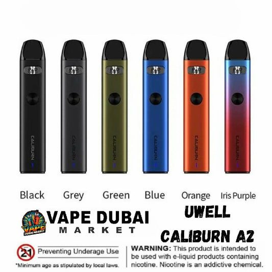 Uwell Caliburn A2 Pod System Kit all color options lineup