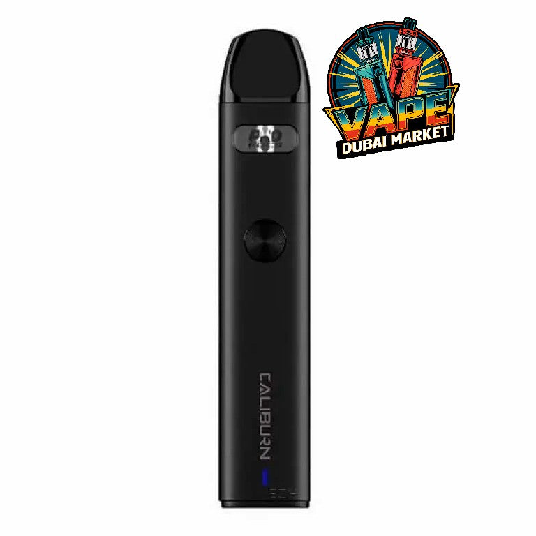Uwell Caliburn A2 Pod System Kit black color vape device