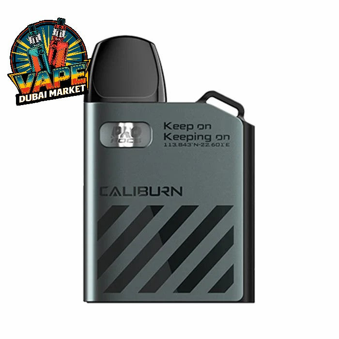 Uwell Caliburn AK2 Pod System Kit gray color vape device
