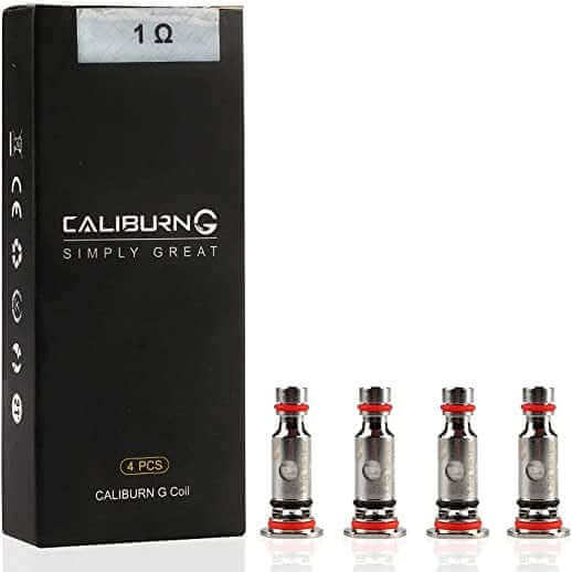 Uwell Caliburn G Coil 1.0Ω Replacement 4/Pack with box