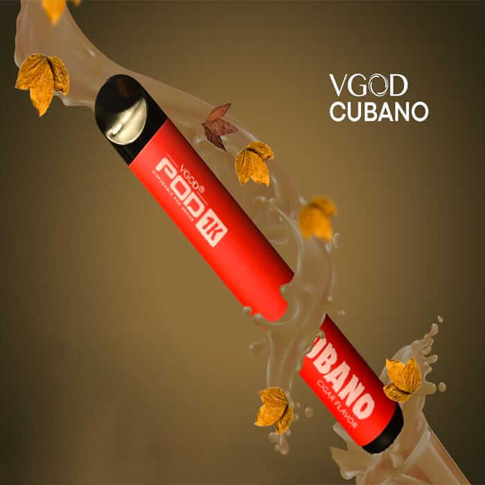 VGOD Pod 1K Cubano – disposable vape with cubano cigar flavor