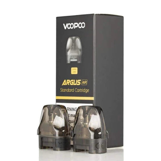 VOOPOO Argus Air replacement pod 2 cartridge box 3.8ml 2-pack refillable, PnP compatible