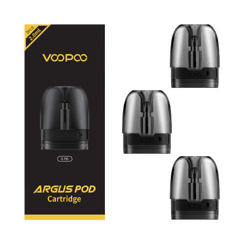VOOPOO Argus pod cartridge 2ml side-fill with 0.7Ω/1.2Ω built-in coil with box (2)