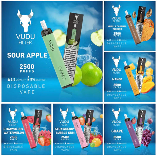 Indulge in 2500 Puffs: VUDU FILTER at Vape 24 - Best Prices in Dubai UAEDISPOSABLE VAPE,vudu vape