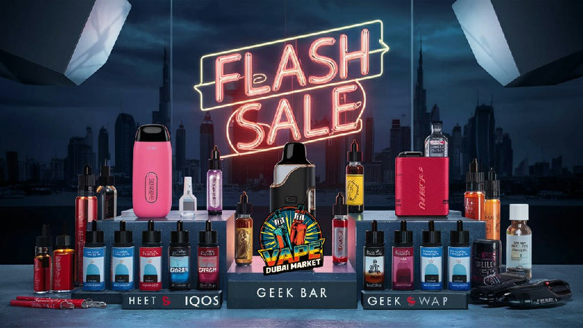 Vape Dubai Market Flash Sale Banner