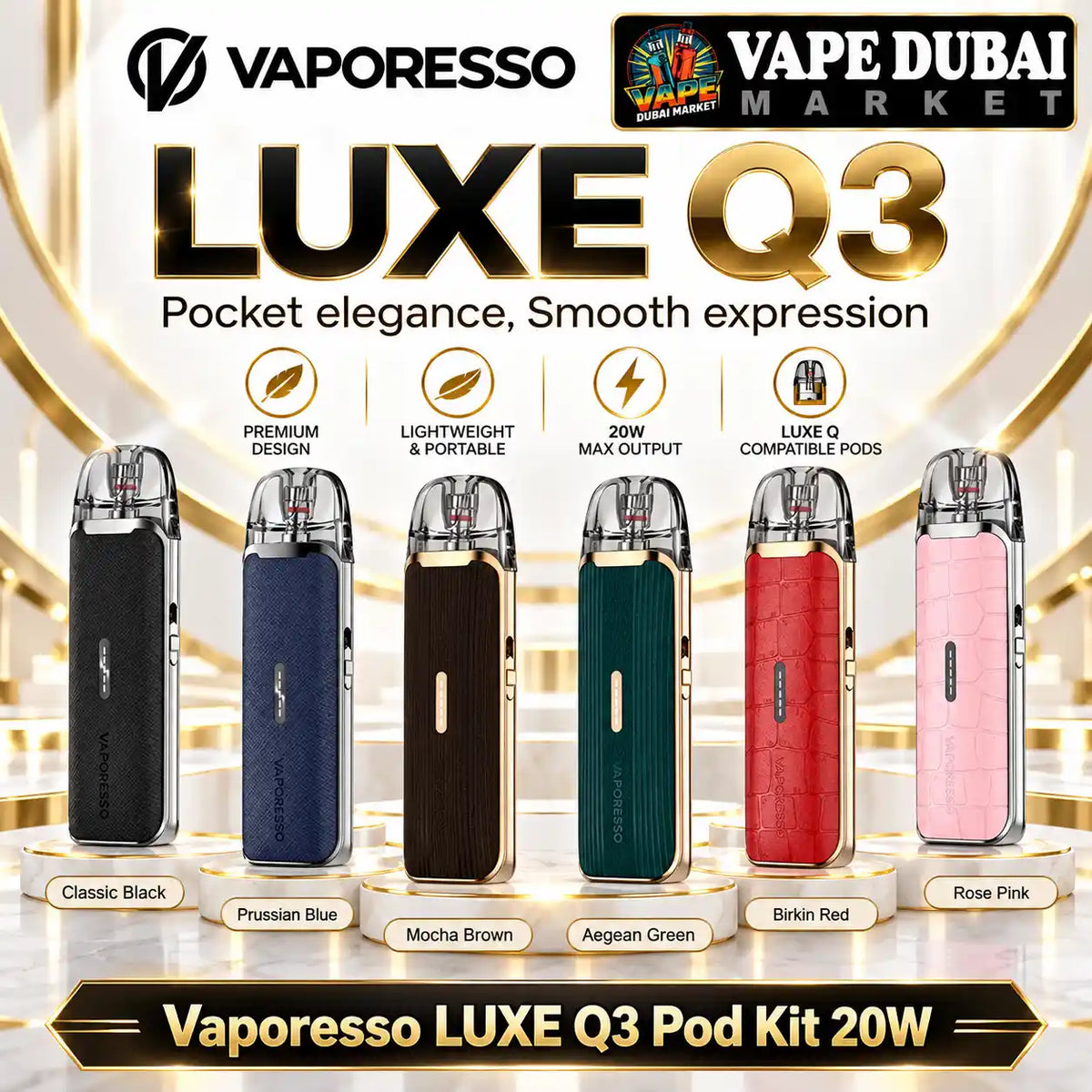 Vaporesso LUXE Q3 Pod in Dubai
