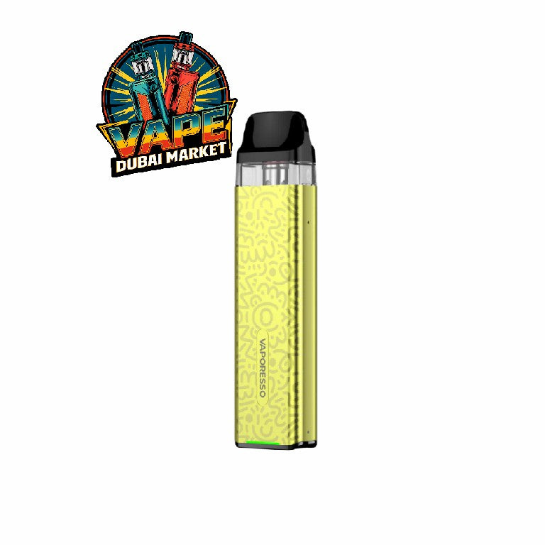 Vaporesso XROS 3 Mini Pod Kit yellow graffiti color vape device