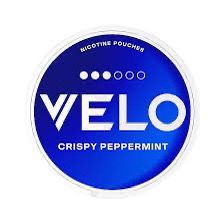 Velo nicotine pouches Crispy Peppermint flavor can