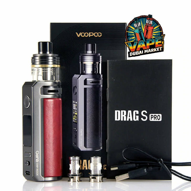 Voopoo Drag S Pro Pod Mod Kit full package with box and accessories