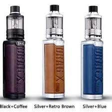 Voopoo Drag X Plus Professional black coffee, retro brown, blue color options