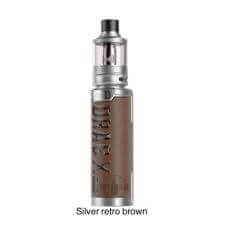 Voopoo Drag X Plus Professional silver retro brown color front view 2