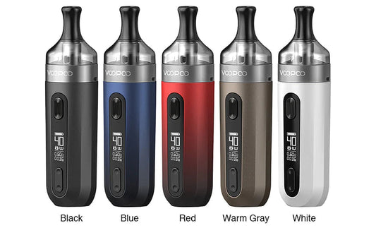 Voopoo VSuit 40W 1200mAh pod kit with 2ml PnP pod Black, Blue, Red, Warm Gray, White Colours