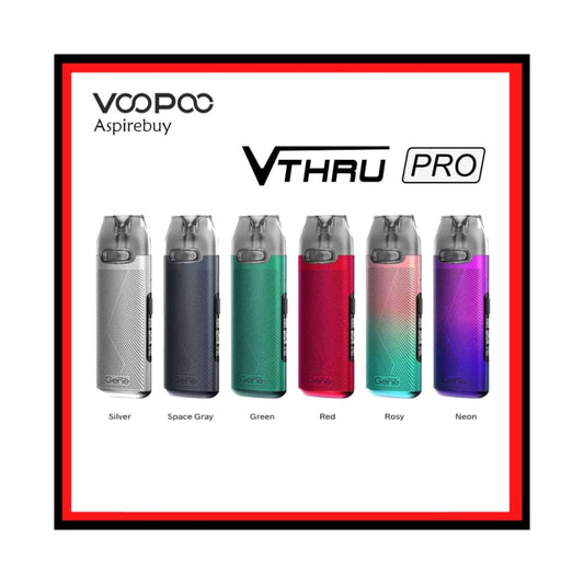 Voopoo VThru Pro Pod kit New Edition all color lineup