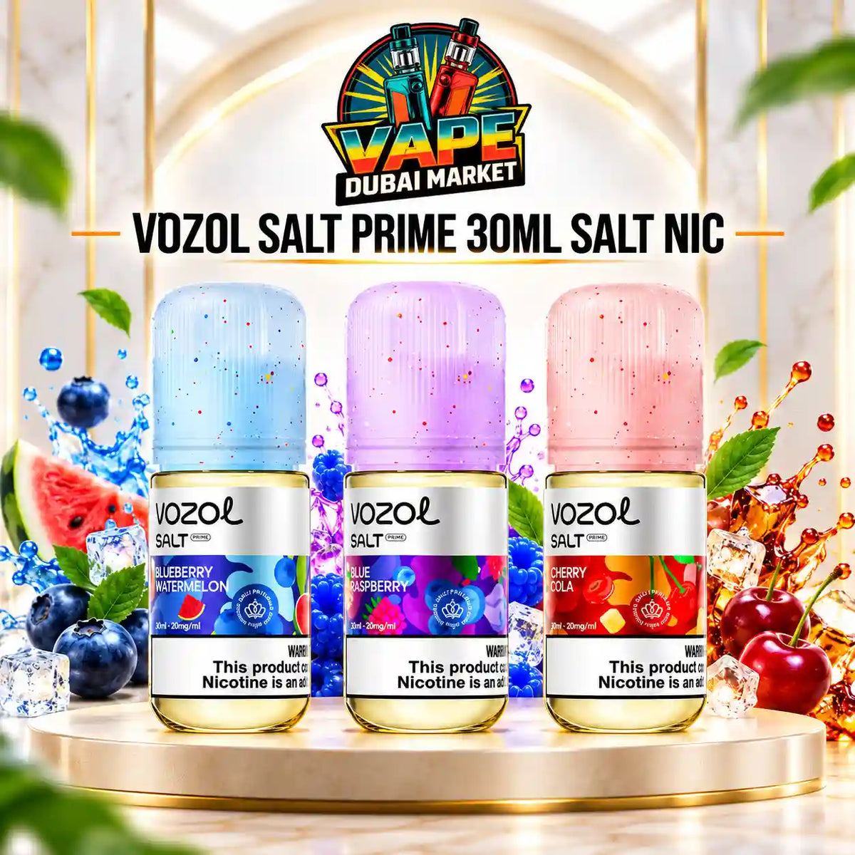Vozol Salt Prime 30ml Salt Nic Vape Juice