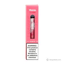 Vozol Lychee Ice vape in retail packaging box