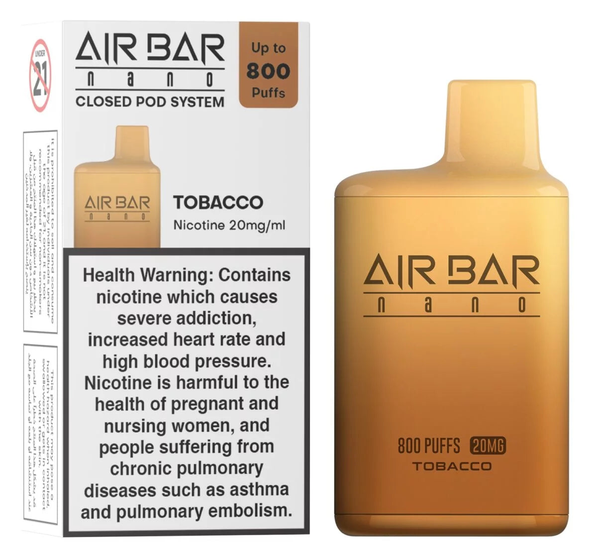 air bar tobacco flavor Diamond Spark 15K Virginia air bar tobacco flavor Air
