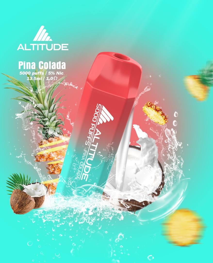 Altitude 5000 puffs Rechargeable Disposable Vape in UAE