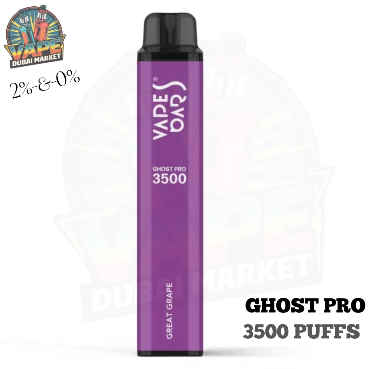 VAPES BAR - GHOST PRO 3500 PUFFS DISPOSABLE VAPE IN UAE