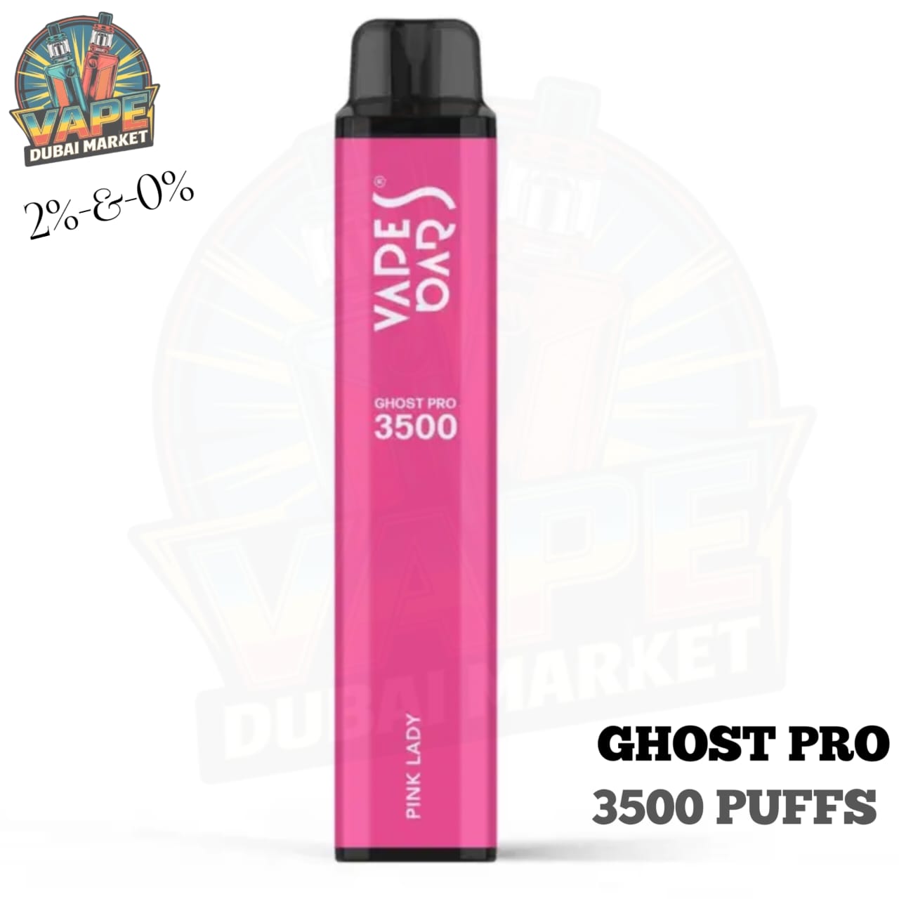 VAPES BAR - GHOST PRO 3500 PUFFS DISPOSABLE VAPE IN UAE