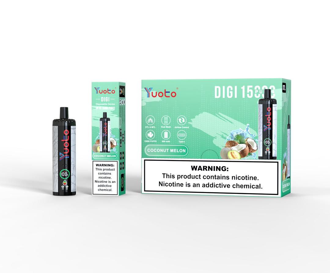 Yuoto DIGI 15000 Puffs Disposable Vape in UAE