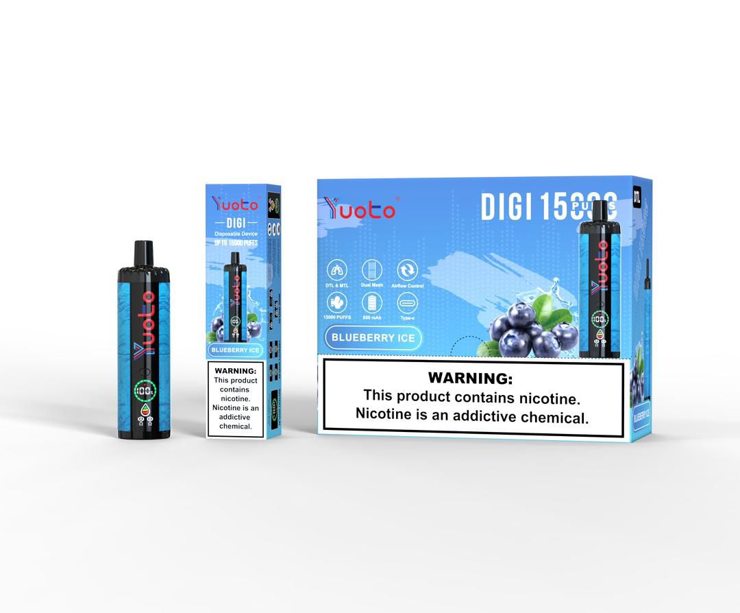 Yuoto DIGI 15000 Puffs Disposable Vape in UAE