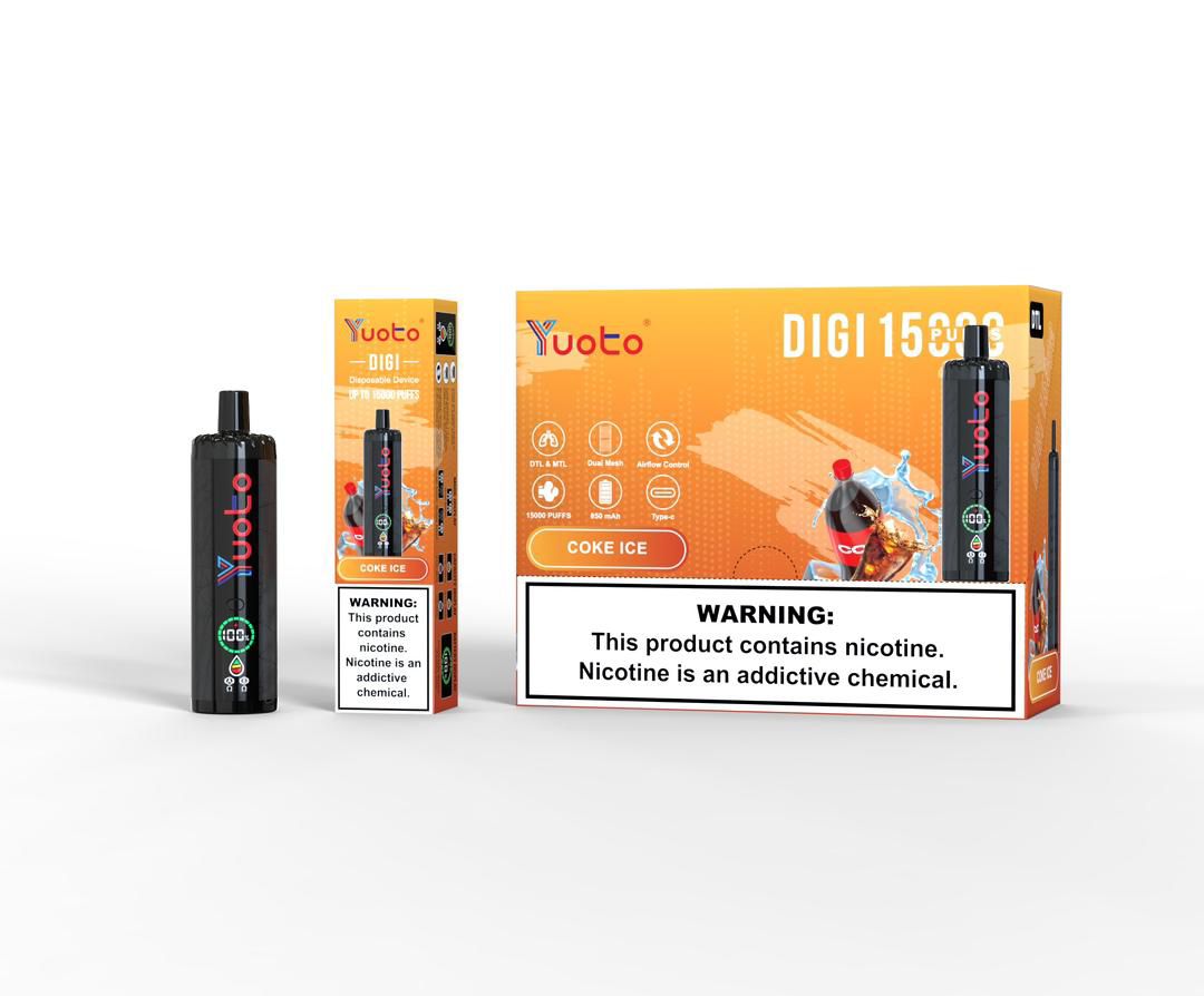 Yuoto DIGI 15000 Puffs Disposable Vape in UAE