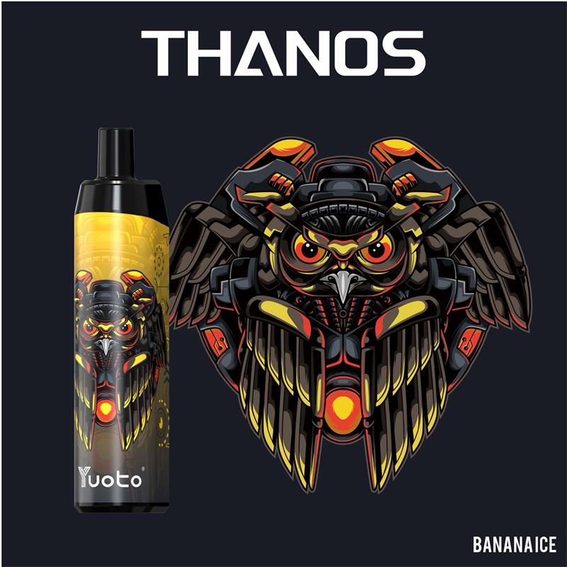 Yuoto Thanos Banana Ice disposable vape 5000 puffs with banana ice flavor
