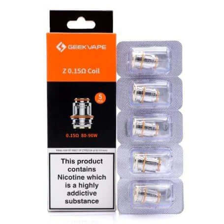 GEEKVAPE AEGIS LEGEND L200 5pcs Z Series Replacement Coil - 0.2ohm