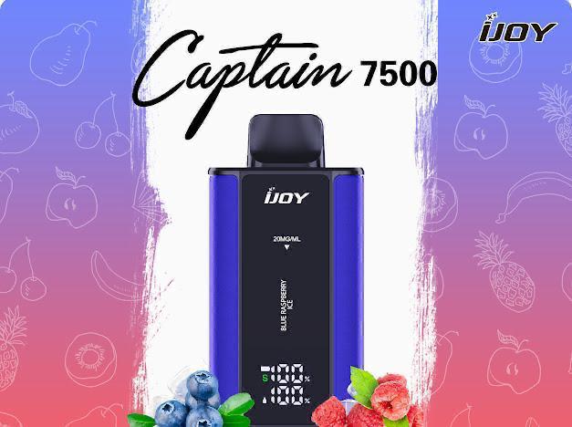 Buy IJoy Captain 7500 Puffs Disposable Vape 45 AED UAE