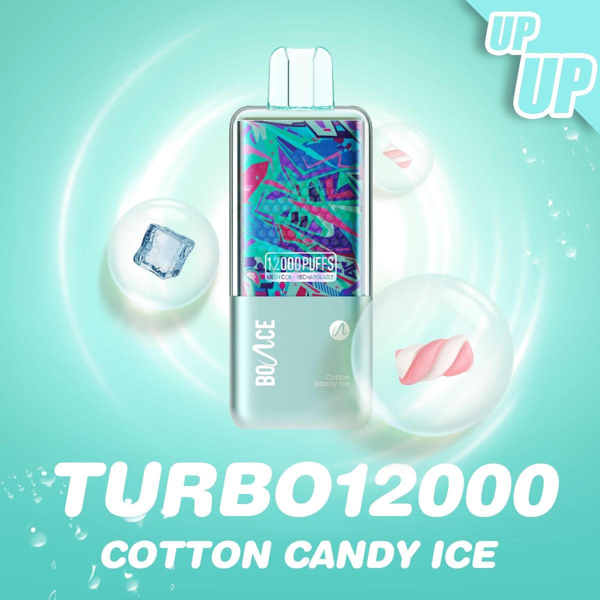 BOUNCE TURBO 12000 PUFFS DISPOSABLE VAPE in UAE