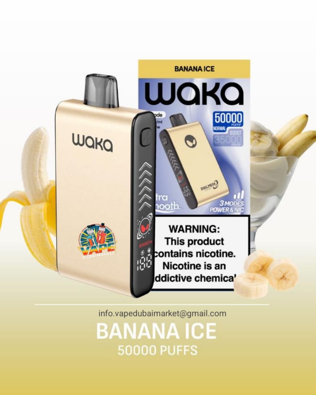 Waka Blade 50000 Puffs Disposable Vape In Dubai